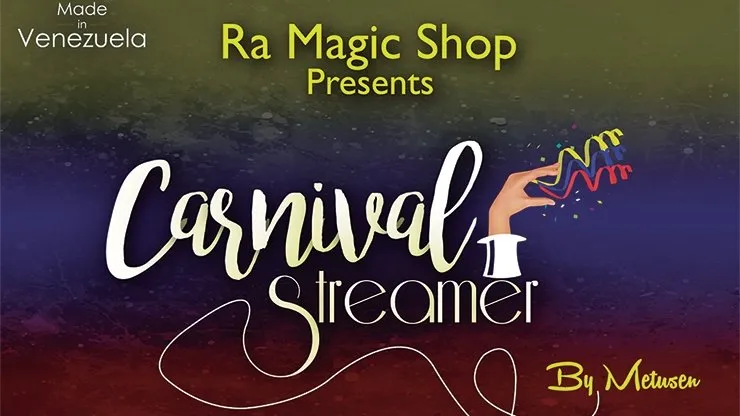 Carnival Streamer Christmas (Red, White and Green) by Ra Magic