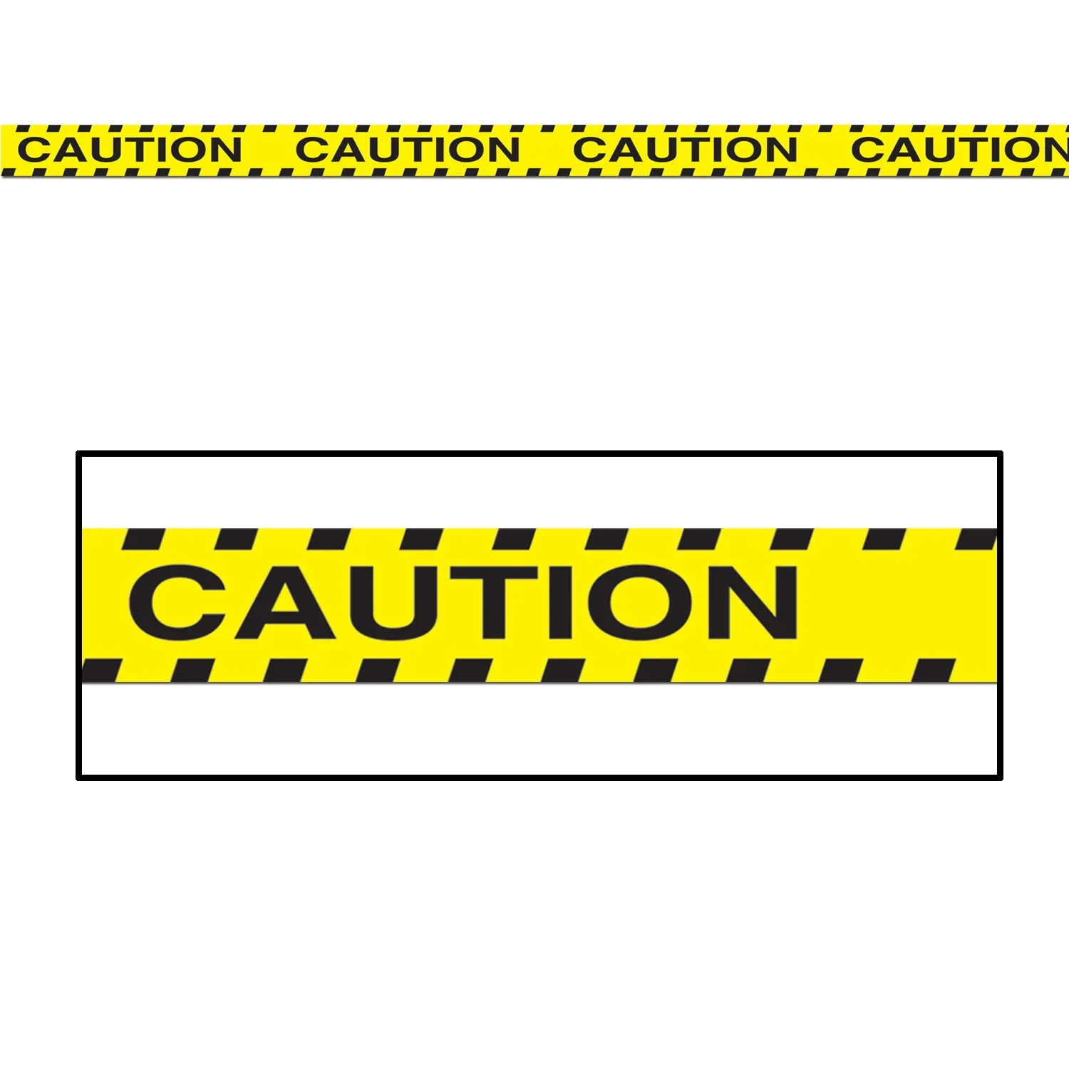 Caution Party Tape 7.5cm x 6m