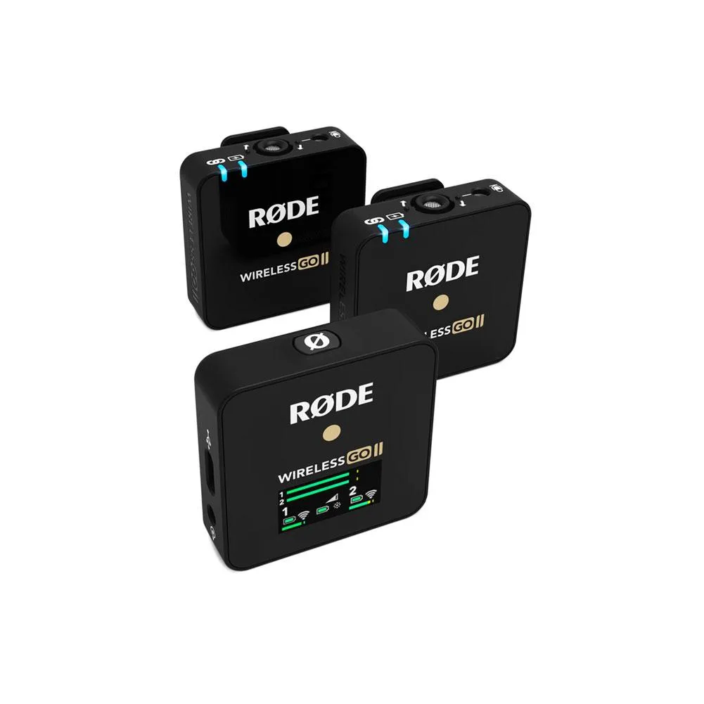 Complete 3-Point Video Lighting Setup With Rode Wireless Go II Microphone