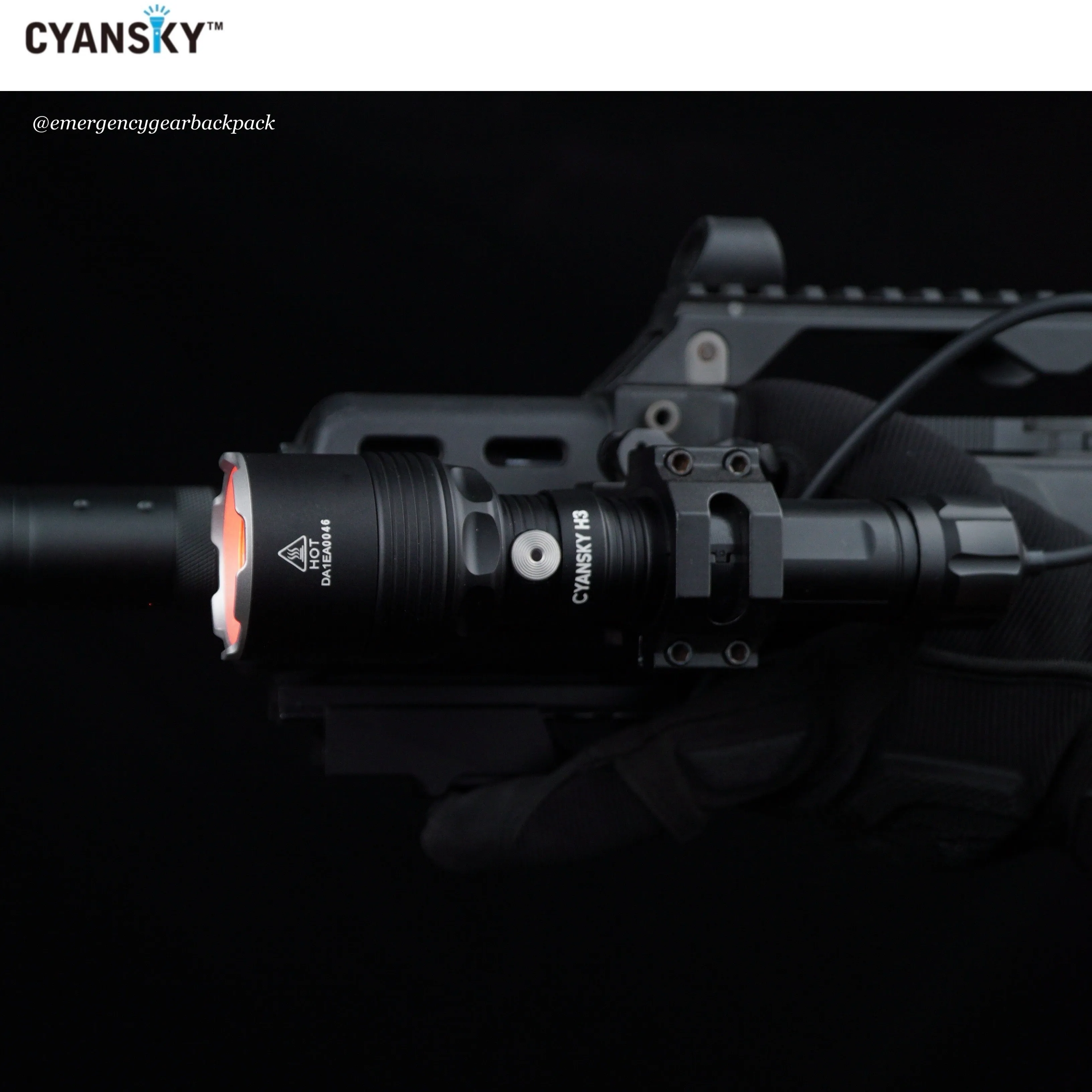 Cyansky H3V2 Multi-color Searchlight 1600LMS 575M