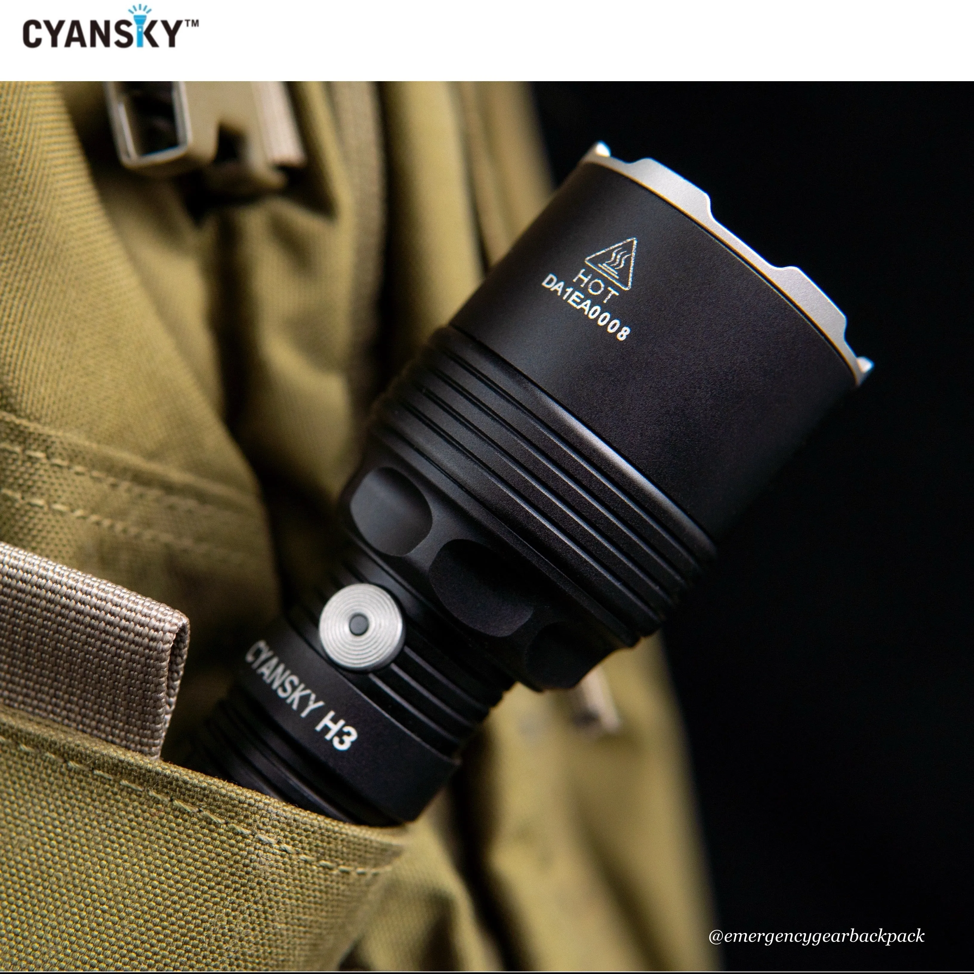 Cyansky H3V2 Multi-color Searchlight 1600LMS 575M