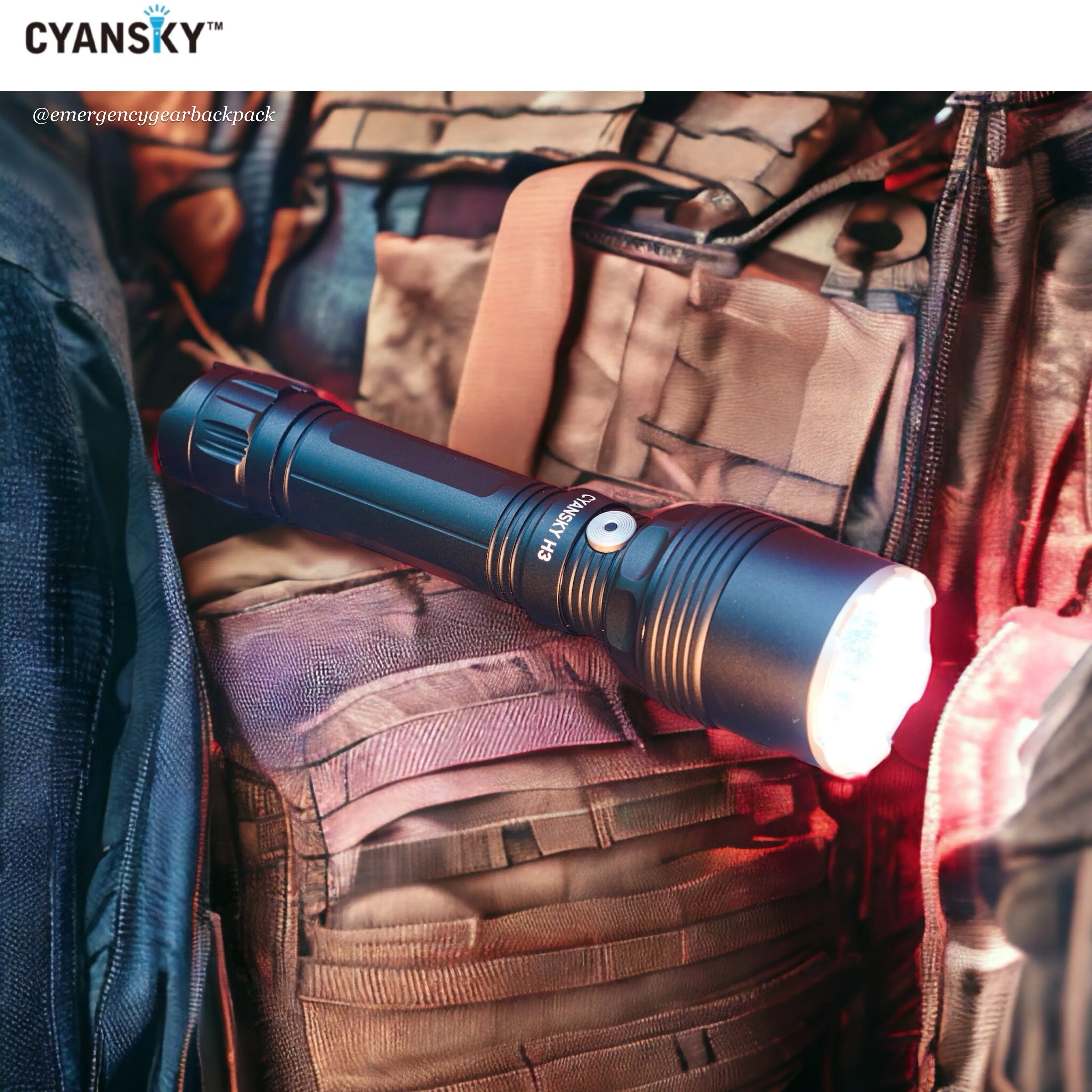 Cyansky H3V2 Multi-color Searchlight 1600LMS 575M