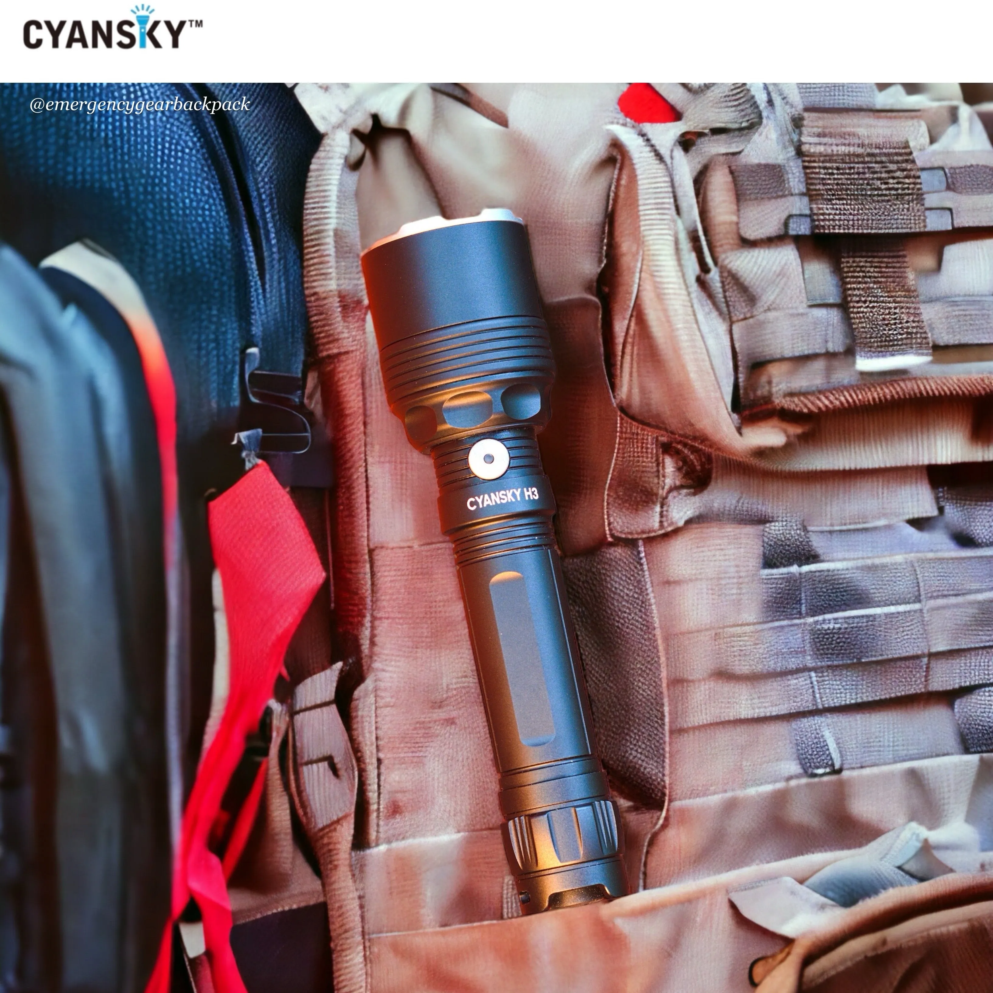 Cyansky H3V2 Multi-color Searchlight 1600LMS 575M