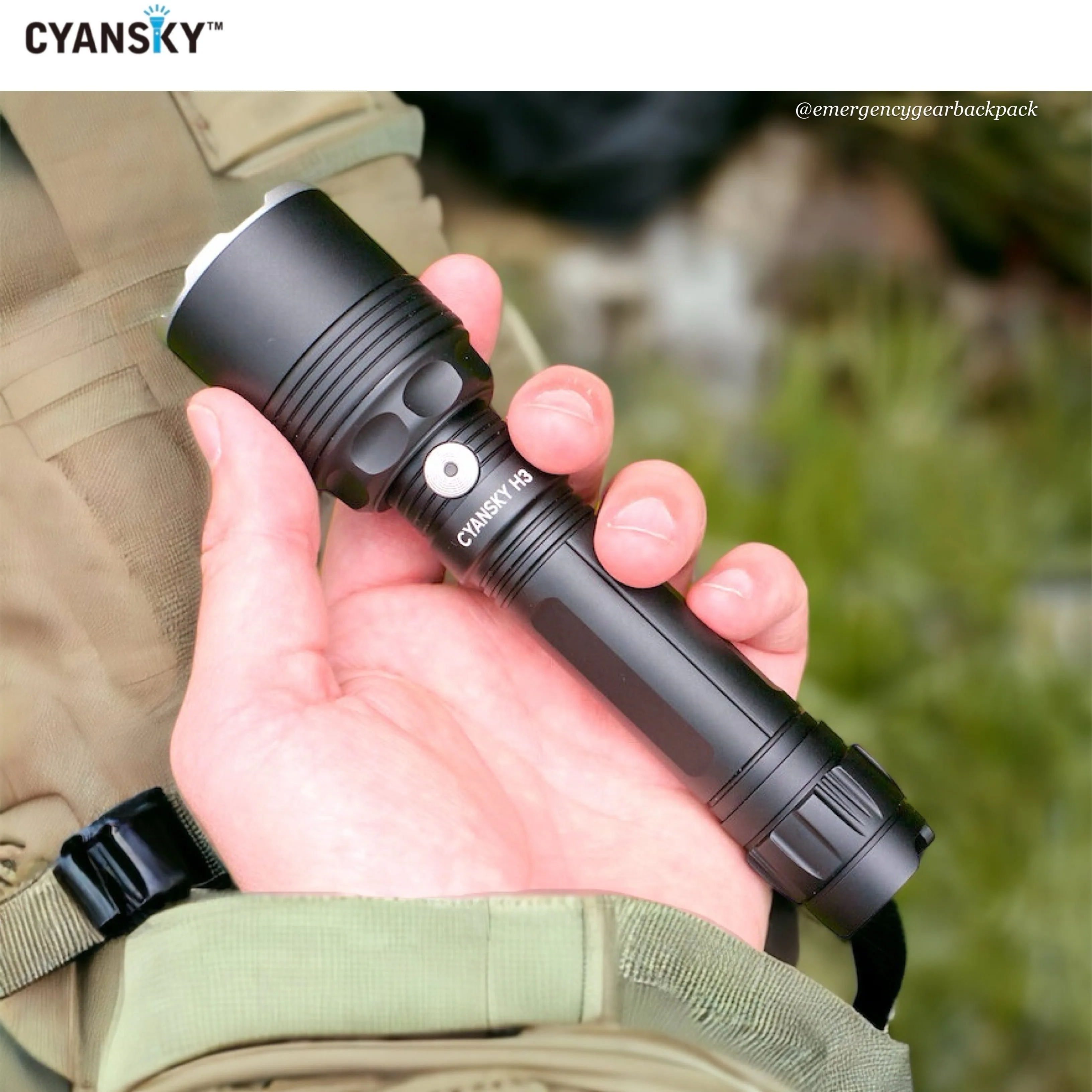 Cyansky H3V2 Multi-color Searchlight 1600LMS 575M