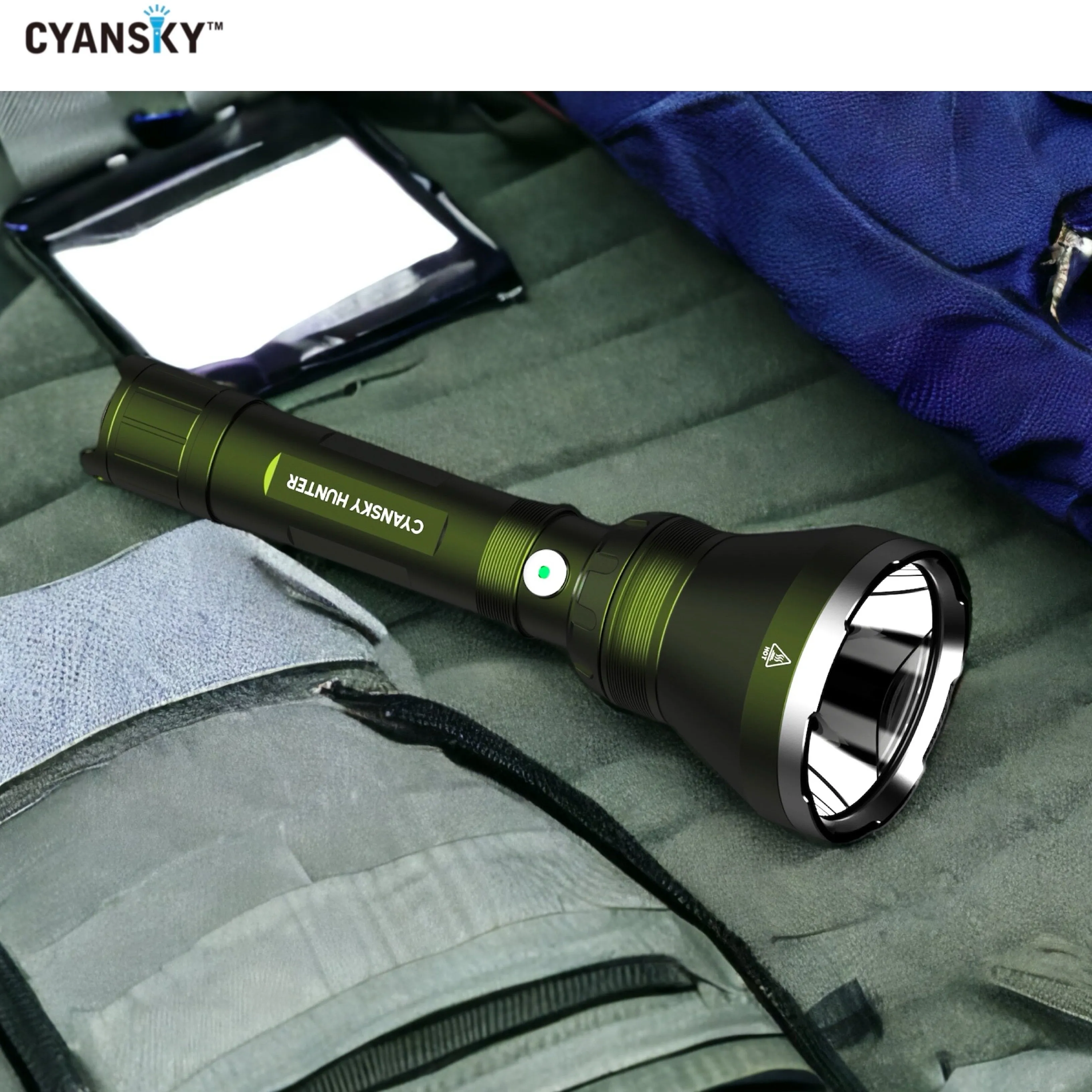 Cyansky HUNTER Multi-color Searchlight 1800LMS 818M