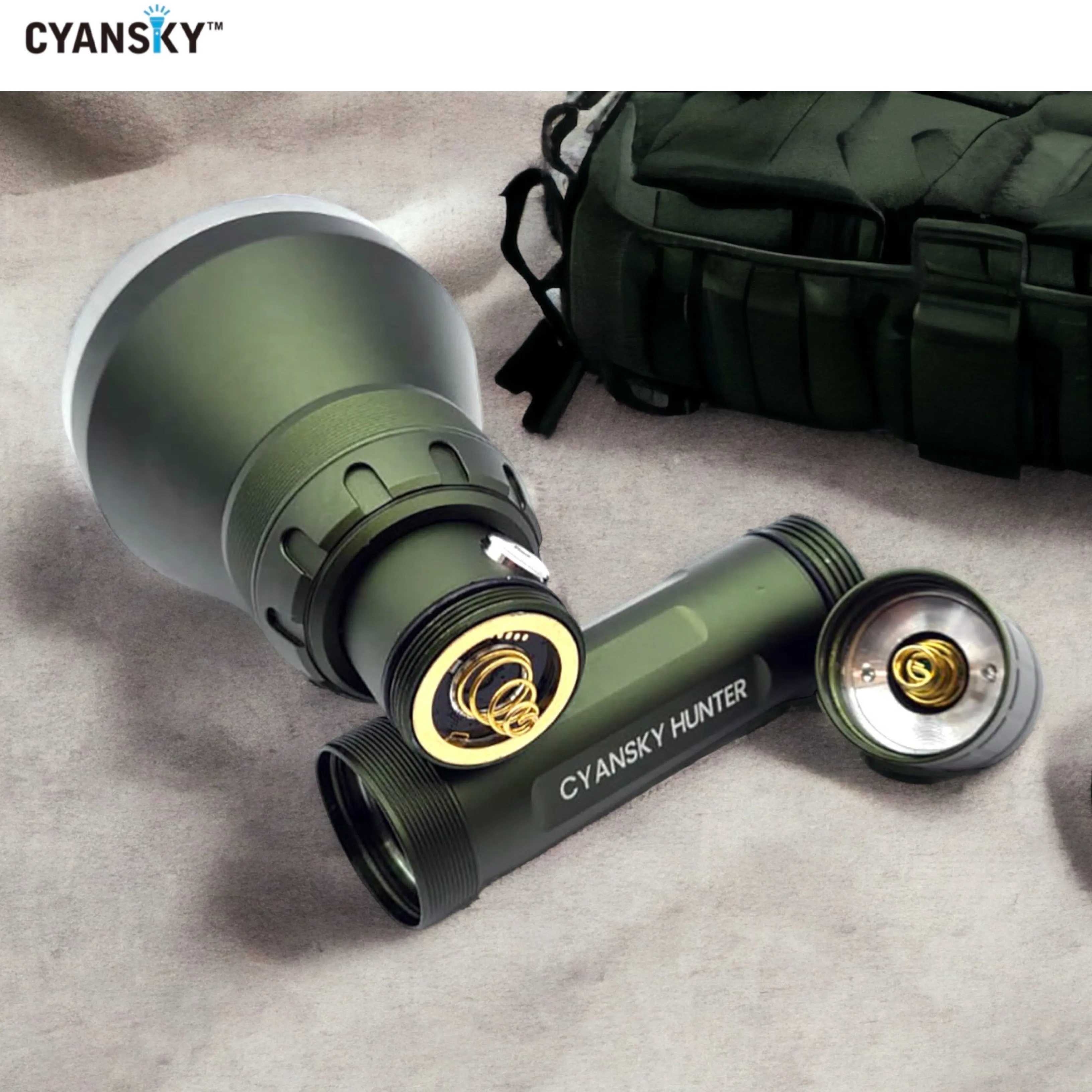 Cyansky HUNTER Multi-color Searchlight 1800LMS 818M