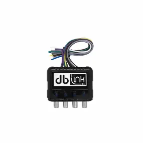 DB Link 4 Channel Hi-Low Level Converter 90 Watts High-Level Input Capacity