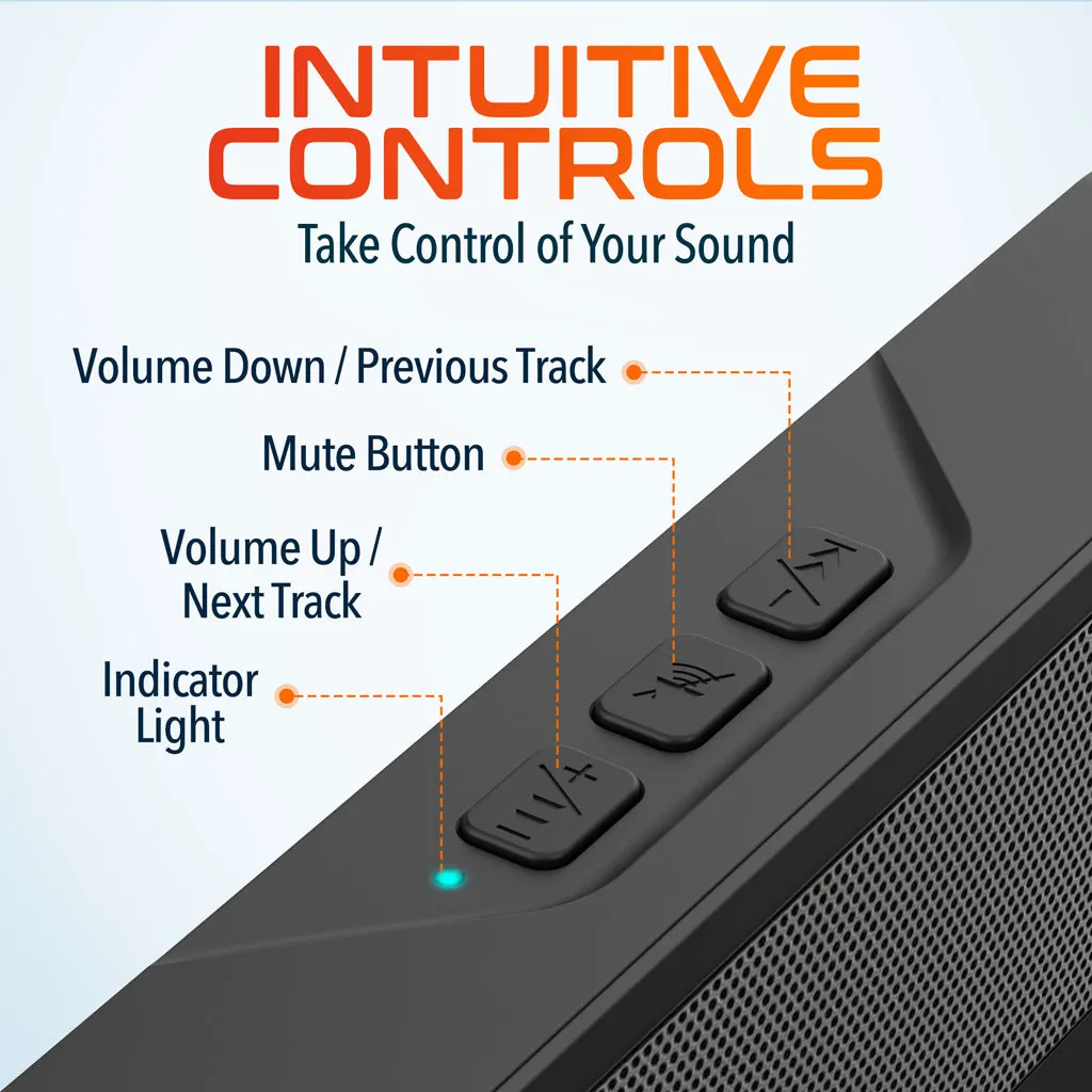 Delton P150 Clip-On USB Computer Speaker