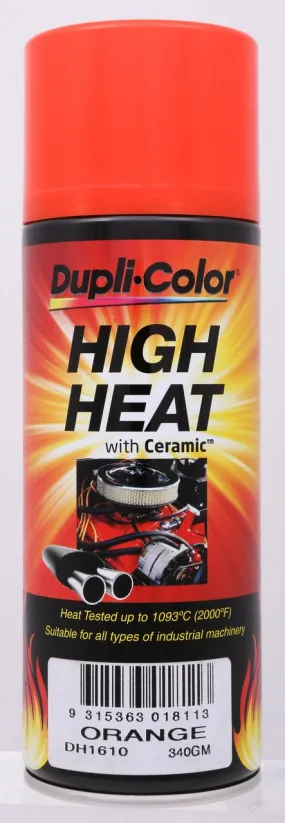 Dupli-Color Hi Heat Ceramic - Orange, 340g - DH1610 (Pickup Only)