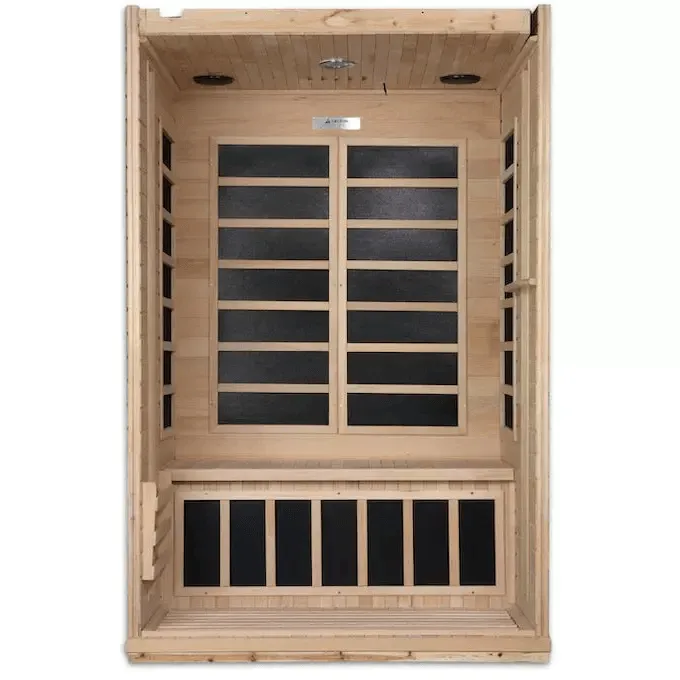 Dynamic Venice 2-person Low EMF FAR Indoor Infrared Sauna   Red Light Therapy | DYN-6210-01