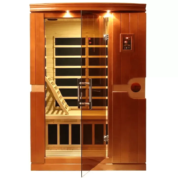 Dynamic Venice 2-person Low EMF FAR Indoor Infrared Sauna   Red Light Therapy | DYN-6210-01