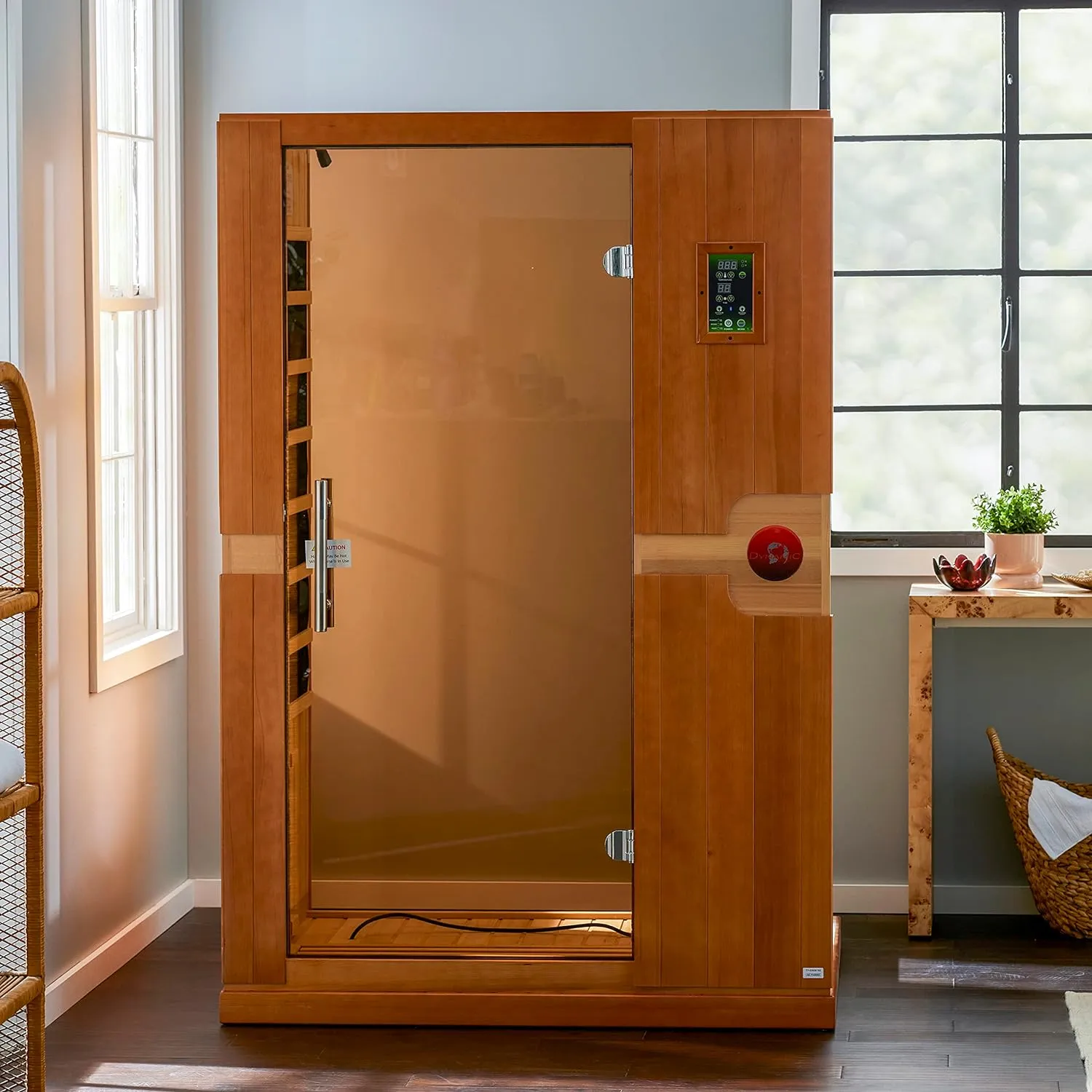 Dynamic Venice 2-person Low EMF FAR Indoor Infrared Sauna   Red Light Therapy | DYN-6210-01