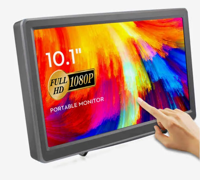 Elecrow 10.1 Inch Touchscreen 1920x1080 IPS Monitor for Raspberry Pi