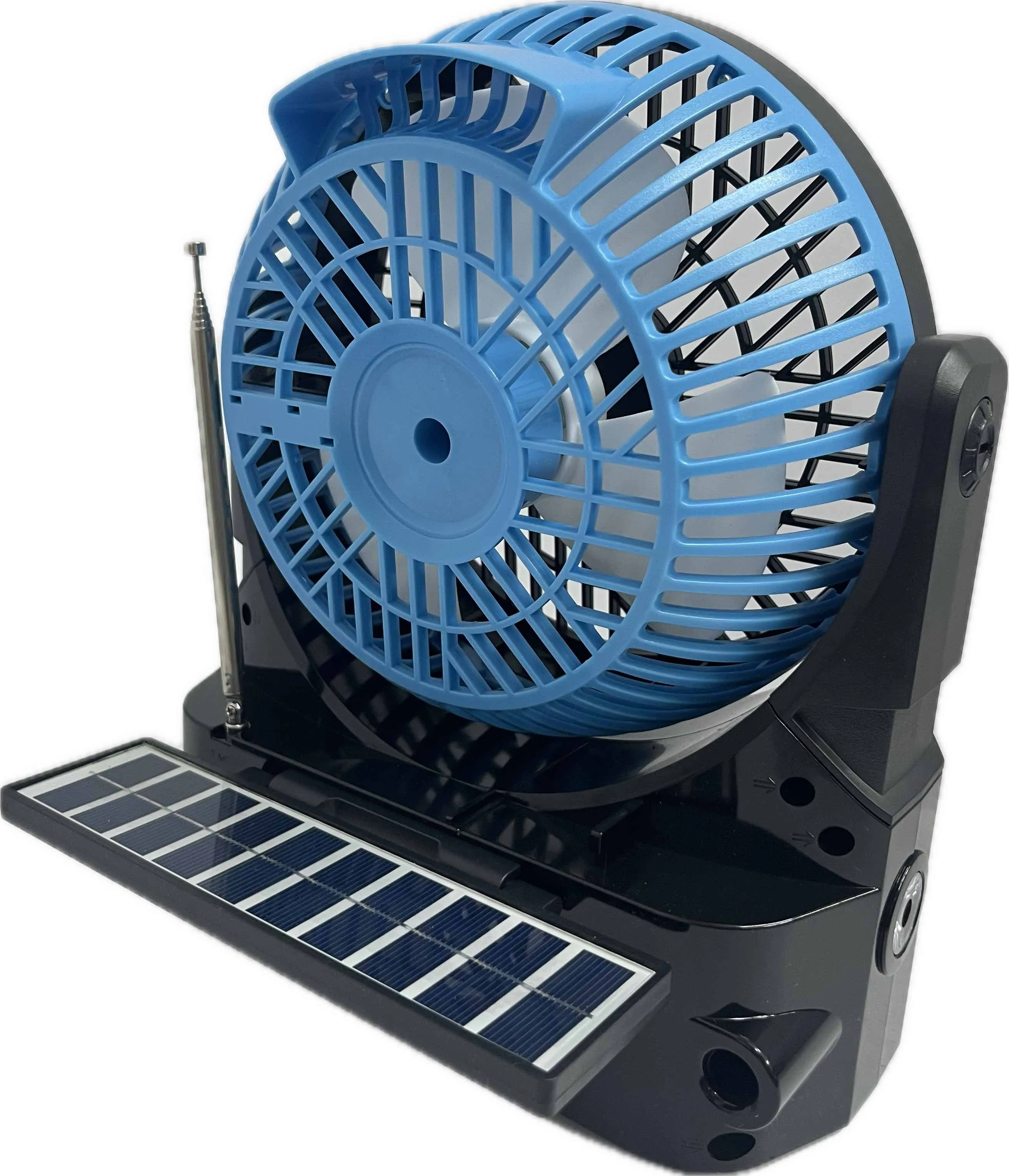 EPE FP335S Solar Charged Wireless Speaker With 6in Fan