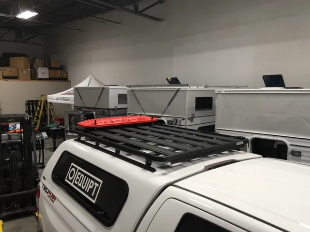 Equipt Truck Shell K9 Roof Rack Kit