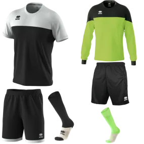 ERREA BRANDON SS KIT BUNDLE BLACK WHITE