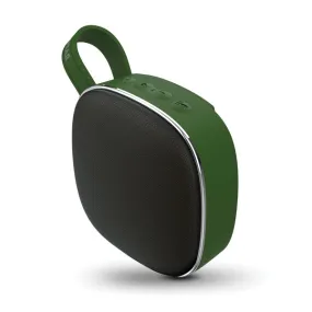 Fabrix Mini 3-Watt Portable Bluetooth(R) Rechargeable Speaker with Microphone (Green)