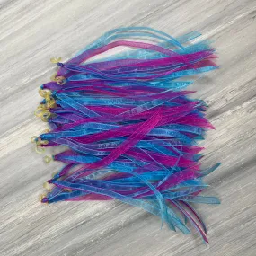 Fascinators - Pink and Teal