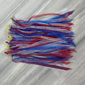 Fascinators - Red, White and Blue