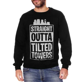 Felpa Girocollo Straight Outta Tilted Towers - SOCIAL