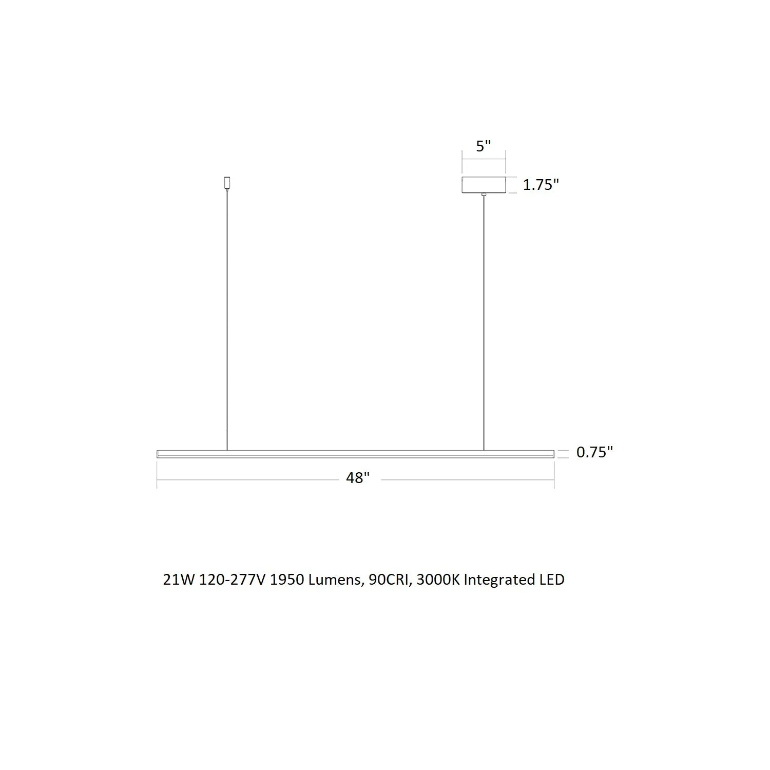 Fino Linear Pendant Light