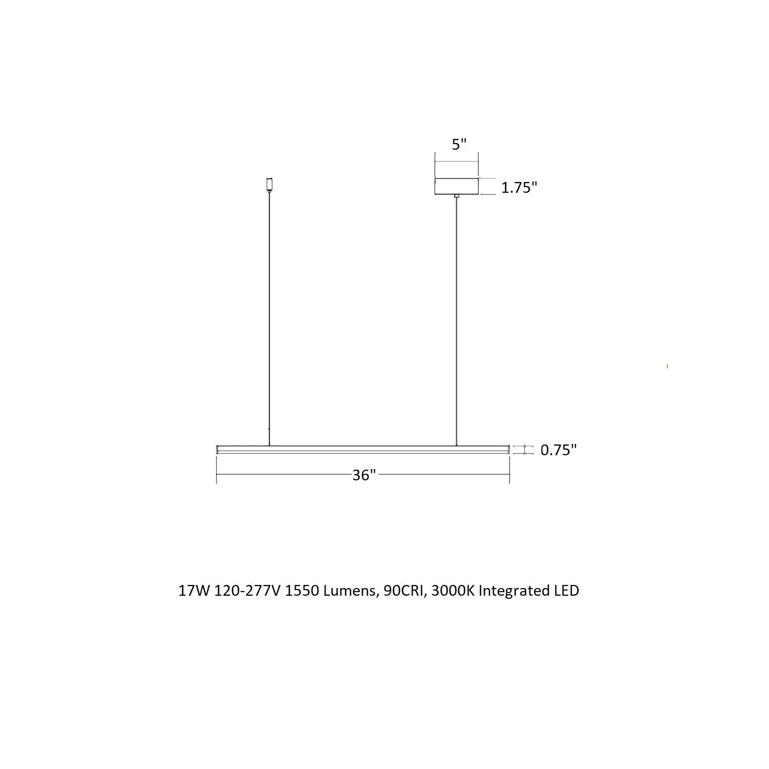 Fino Linear Pendant Light