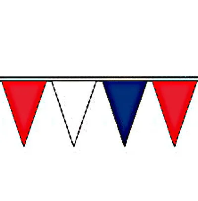 Fluorescent Plasticloth Mass Pennant/Streamers