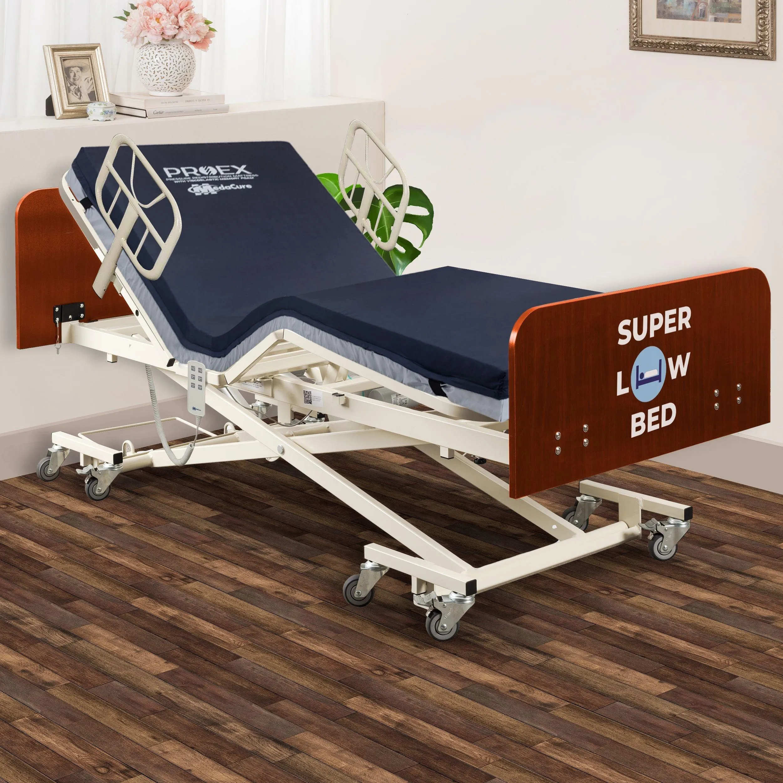 Full Electric Hospital Bed Super Ultra Low