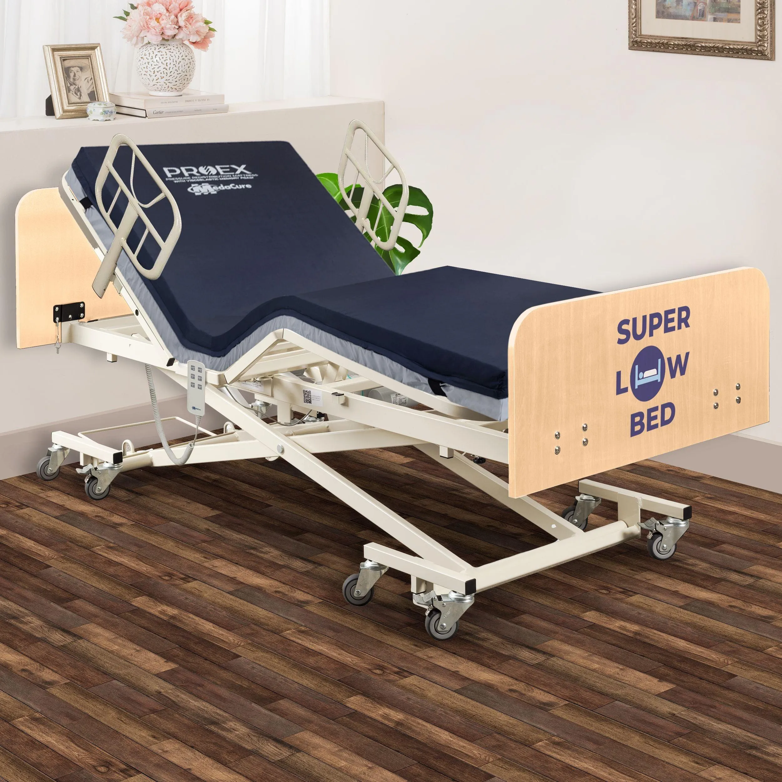 Full Electric Hospital Bed Super Ultra Low