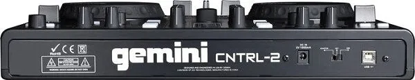 Gemini CNTRL2 USB-MIDI DJ Mixer and Controller with Sound Card - B-Stock