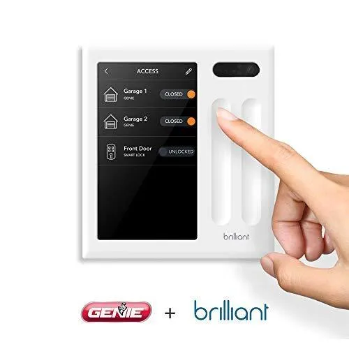 Genie StealthDrive Connect Model 7155-TKV Smartphone-Controlled Ultra-Quiet Strong Belt Drive Garage Door Opener, Wi-Fi & Battery, Backup - Works with Amazon Alexa & Google Assistant