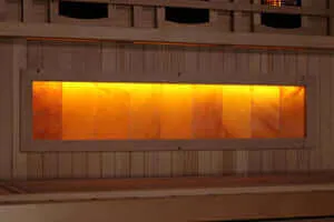 Golden Designs Reserve Edition 1-2 Person Full Spectrum Near Zero EMF FAR Indoor Infrared Sauna   Red Light Therapy w/ Himalayan Salt Bar | GDI-8010-03