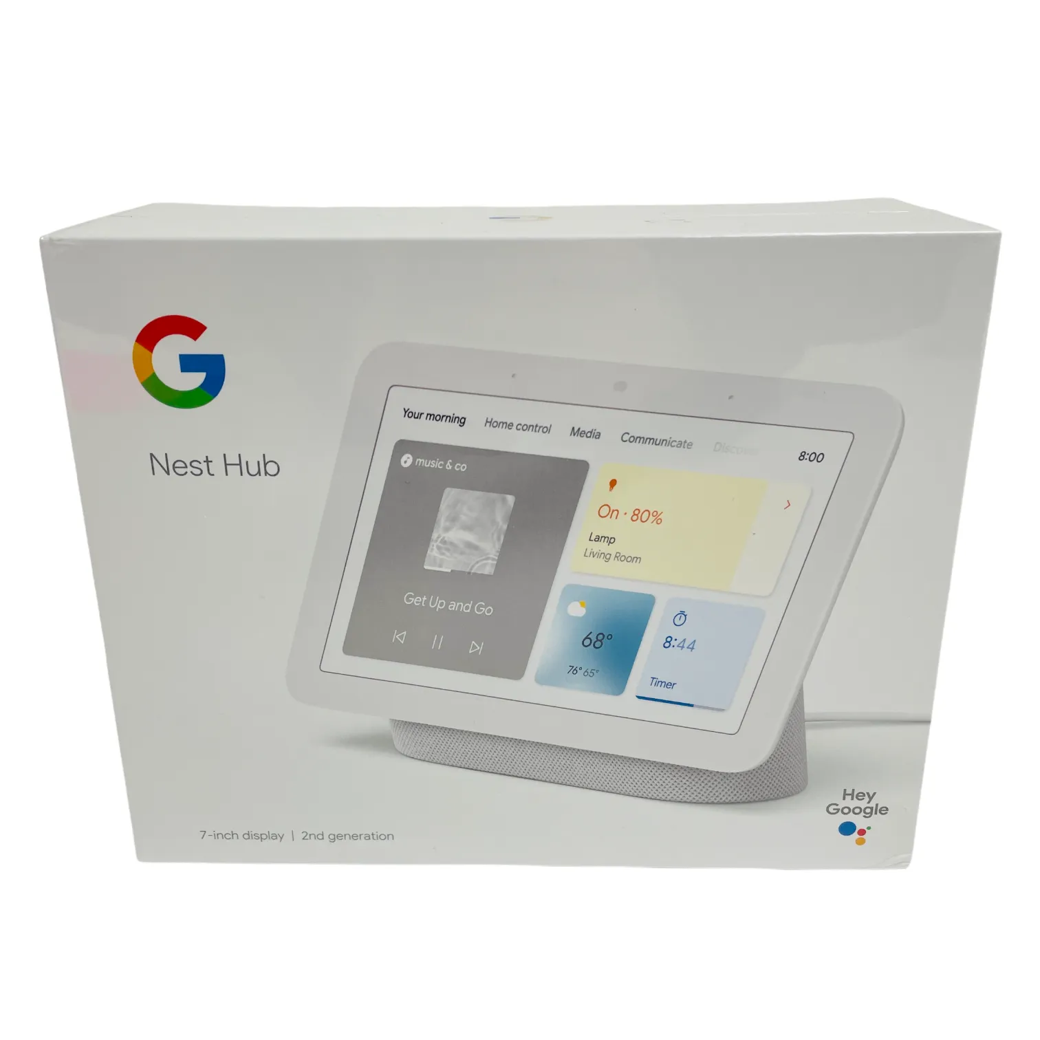 Google Nest Hub 2nd Generation 7" Display Smart Speaker GA01331-US