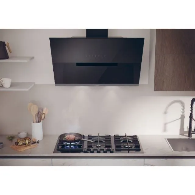 Haier I-Link 90CM Chimney Cooker Hood - Black | HADG9CS46BWIFI