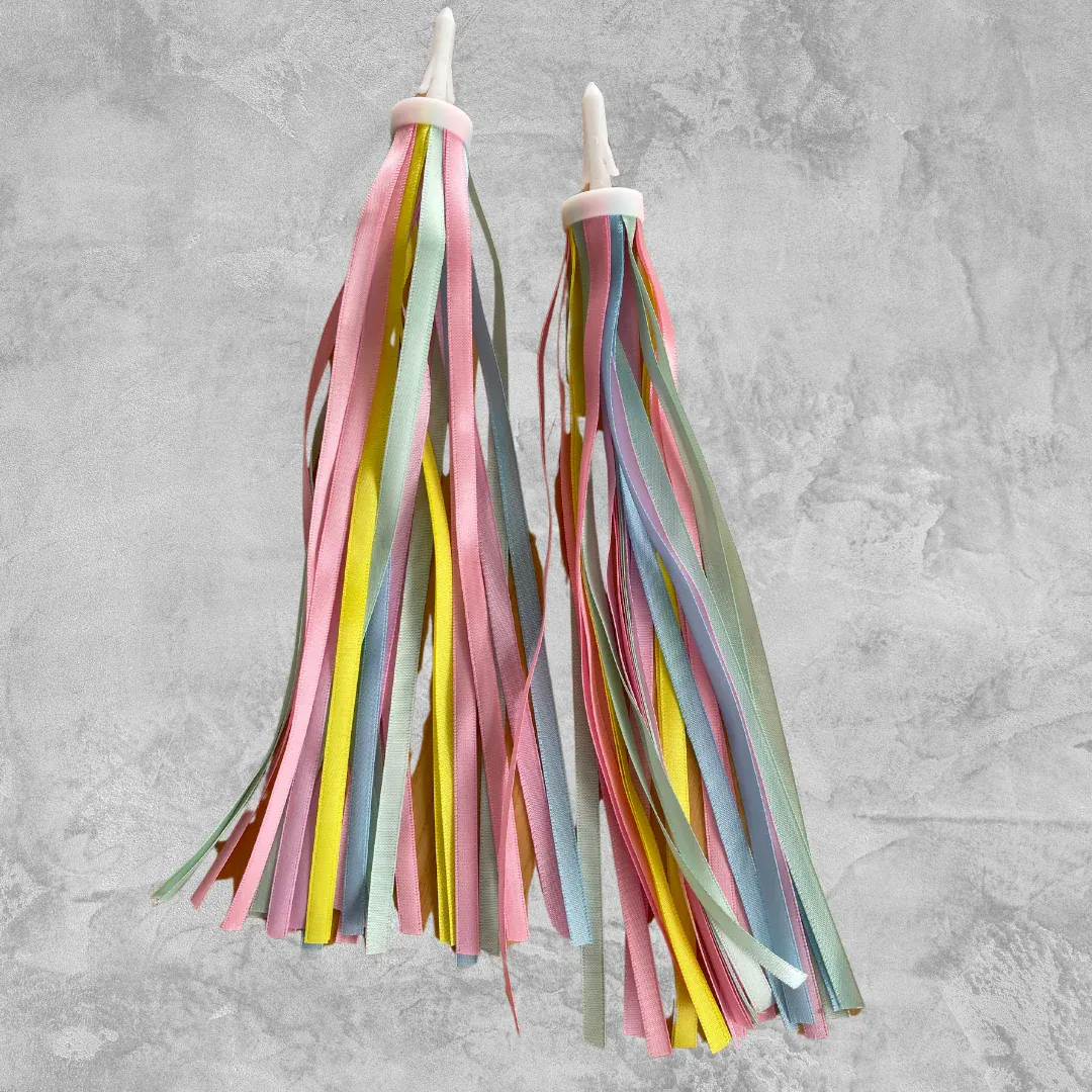 Handlebar Streamers - Candy Floss