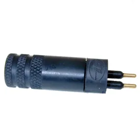Hi-Use connector, 2 male pins & 2 female sockets (includes potting sleeve)