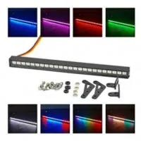 Hobby Details 1/10 Light Bar - 24 LED (Multi color) 5-8V, 150mm, wire lenght 390mm, Receiver Plug