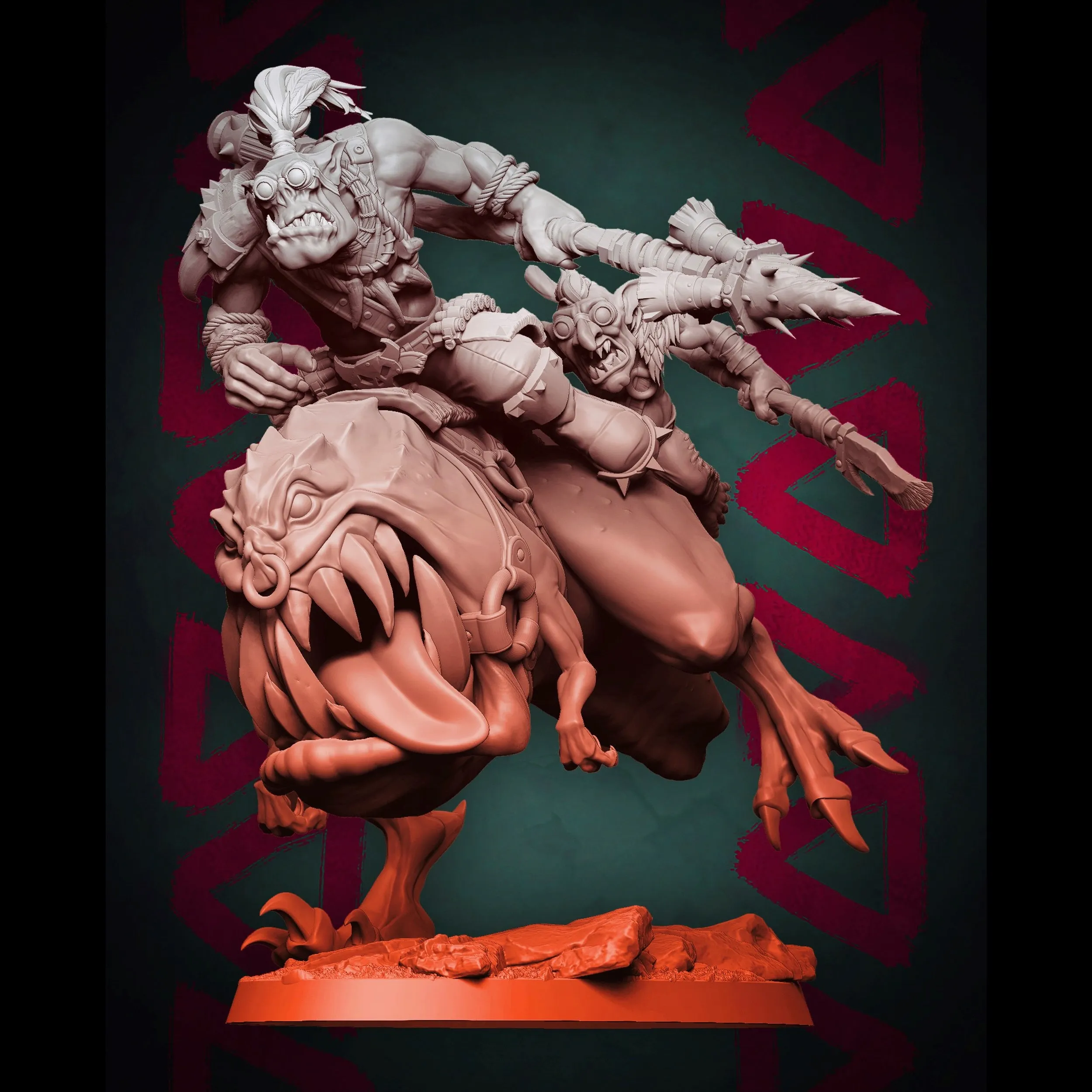 Hunter Cavalry - Modular Kit B (Elite Size)