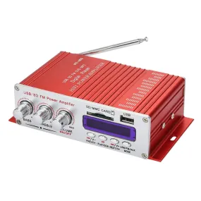 Hy-400 12v Power Amplifier U Disk Sd Memory Card with Infrared RC
