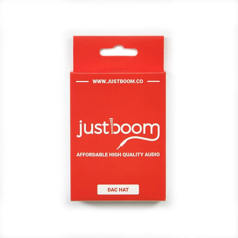 JustBoom DAC HAT for the Raspberry Pi