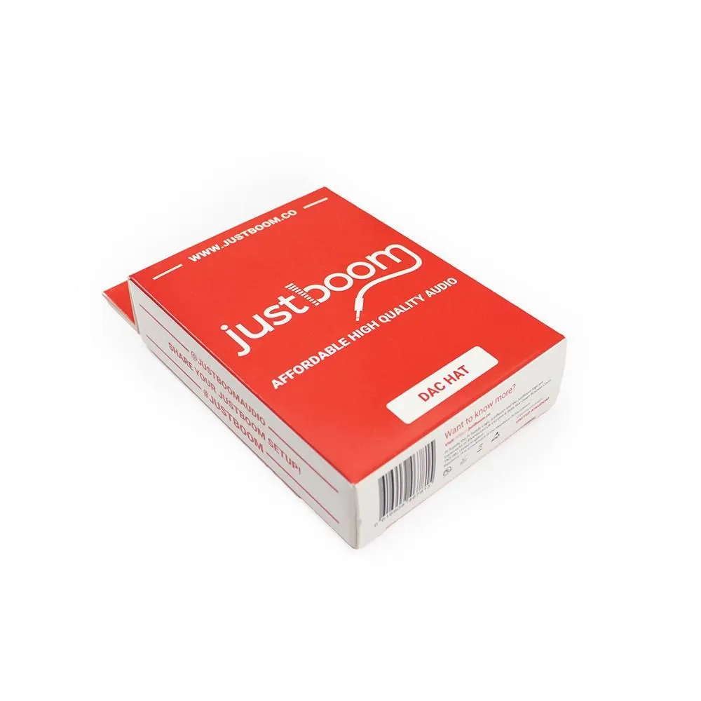 JustBoom DAC HAT for the Raspberry Pi