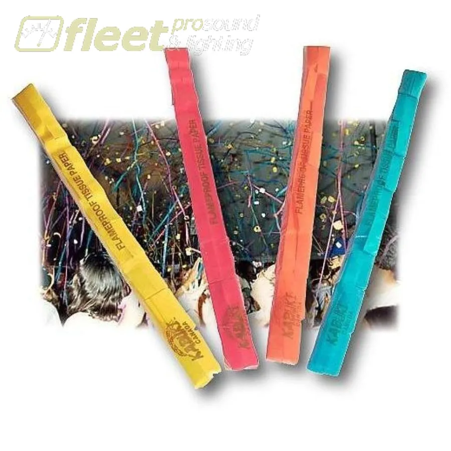 Kabuki Flameproof, Lightweight & Slow Falling Confetti - Speed Load - Purple
