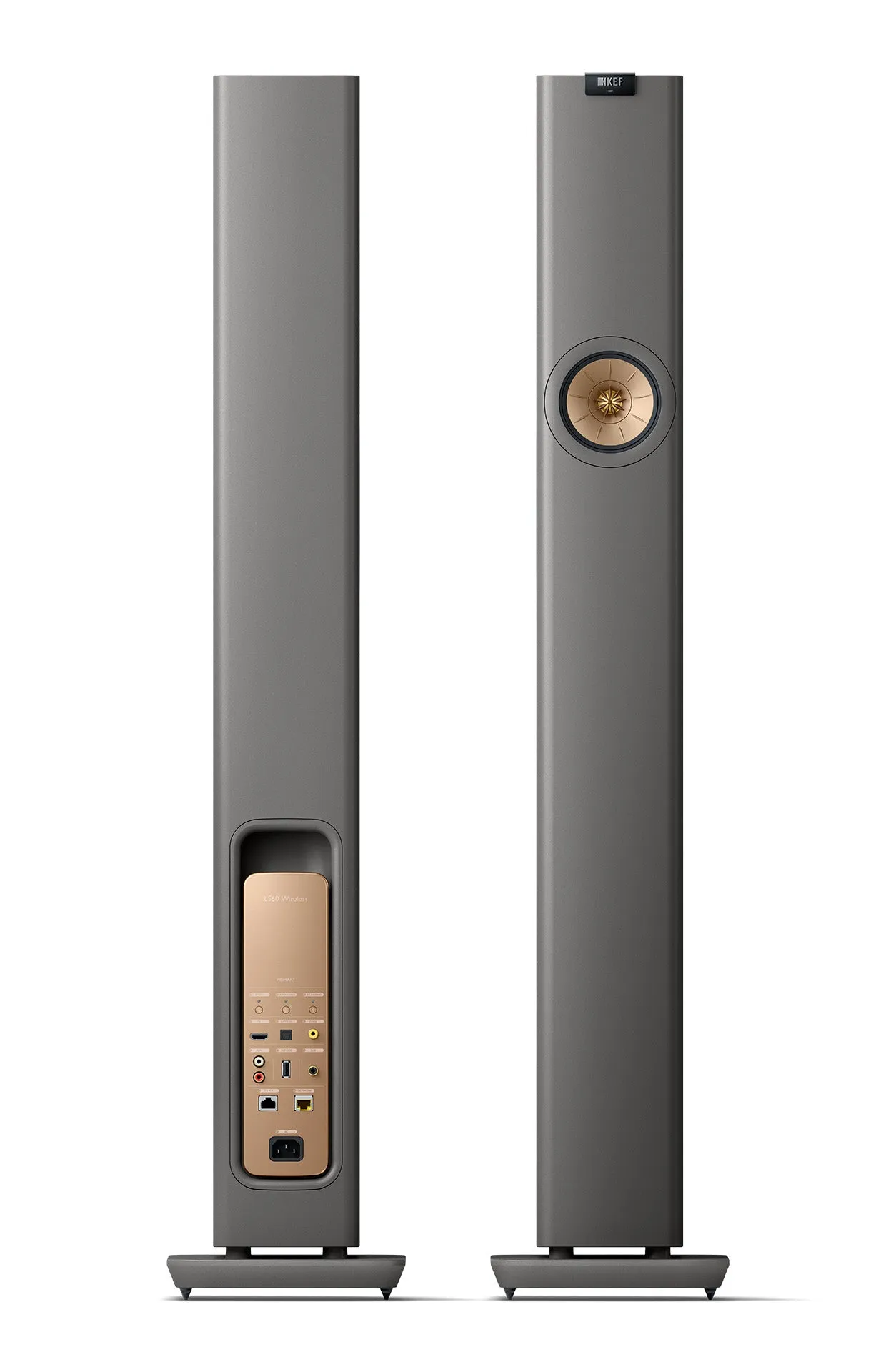 KEF LS60 Wireless Floorstanding Active Speakers