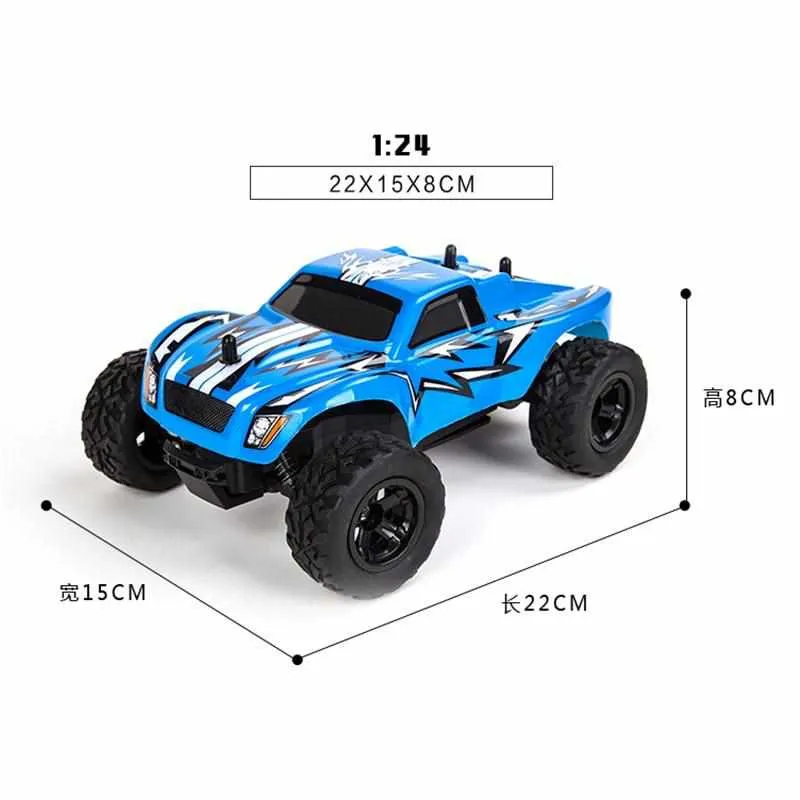 Land Monster Rc Car - 1:24 Remote Control Racing Cars