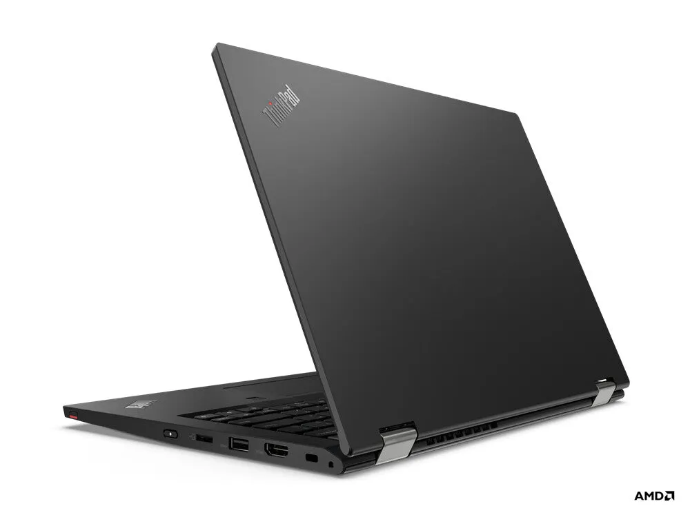 Lenovo ThinkPad L13 Yoga AMD Ryzen™ 5 PRO 5650U Hybrid (2-in-1) 33.8 cm (13.3") Touchscreen Full HD 8 GB DDR4-SDRAM 256 GB SSD Wi-Fi 6 (802.11ax) Windows 10 Pro Black
