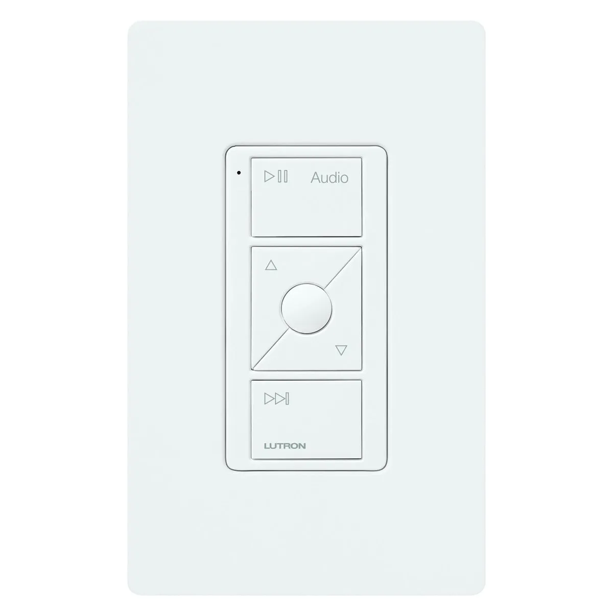 Lutron Caseta Wireless Pico Remote Control for Audio (White)