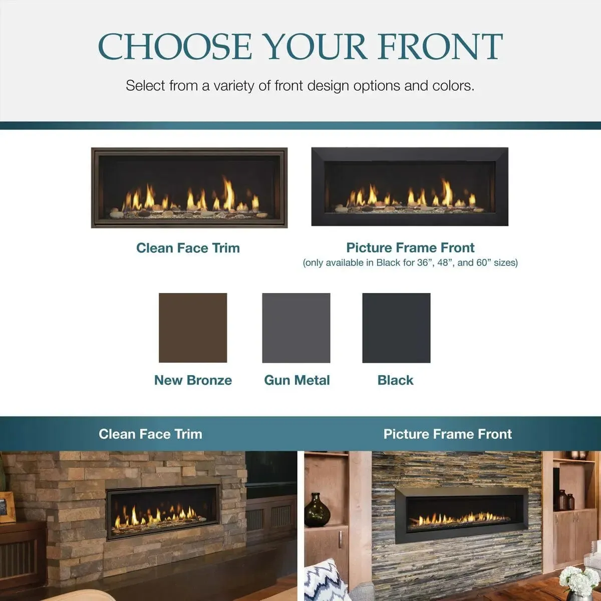 Majestic Echelon II 48" Direct Vent Gas Fireplace ECHEL48IN-C