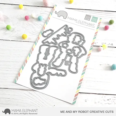 MAMA ELEPHANT: Me and My Robot Creative Cuts