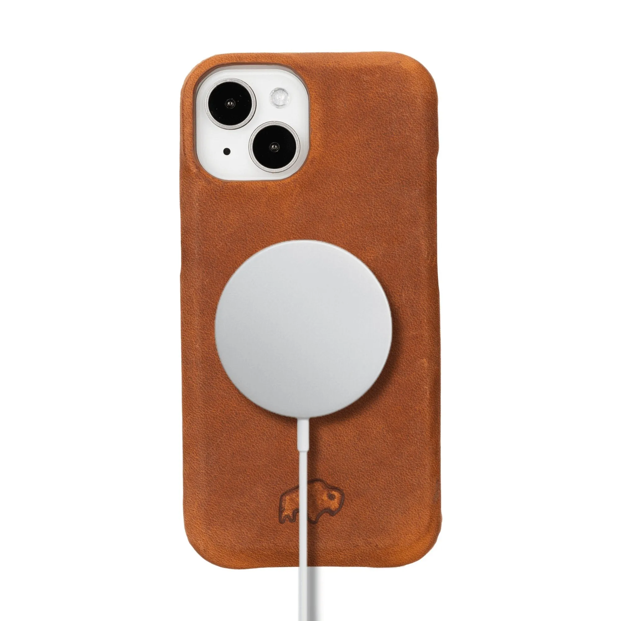 Mason iPhone 14 Case, Golden Brown