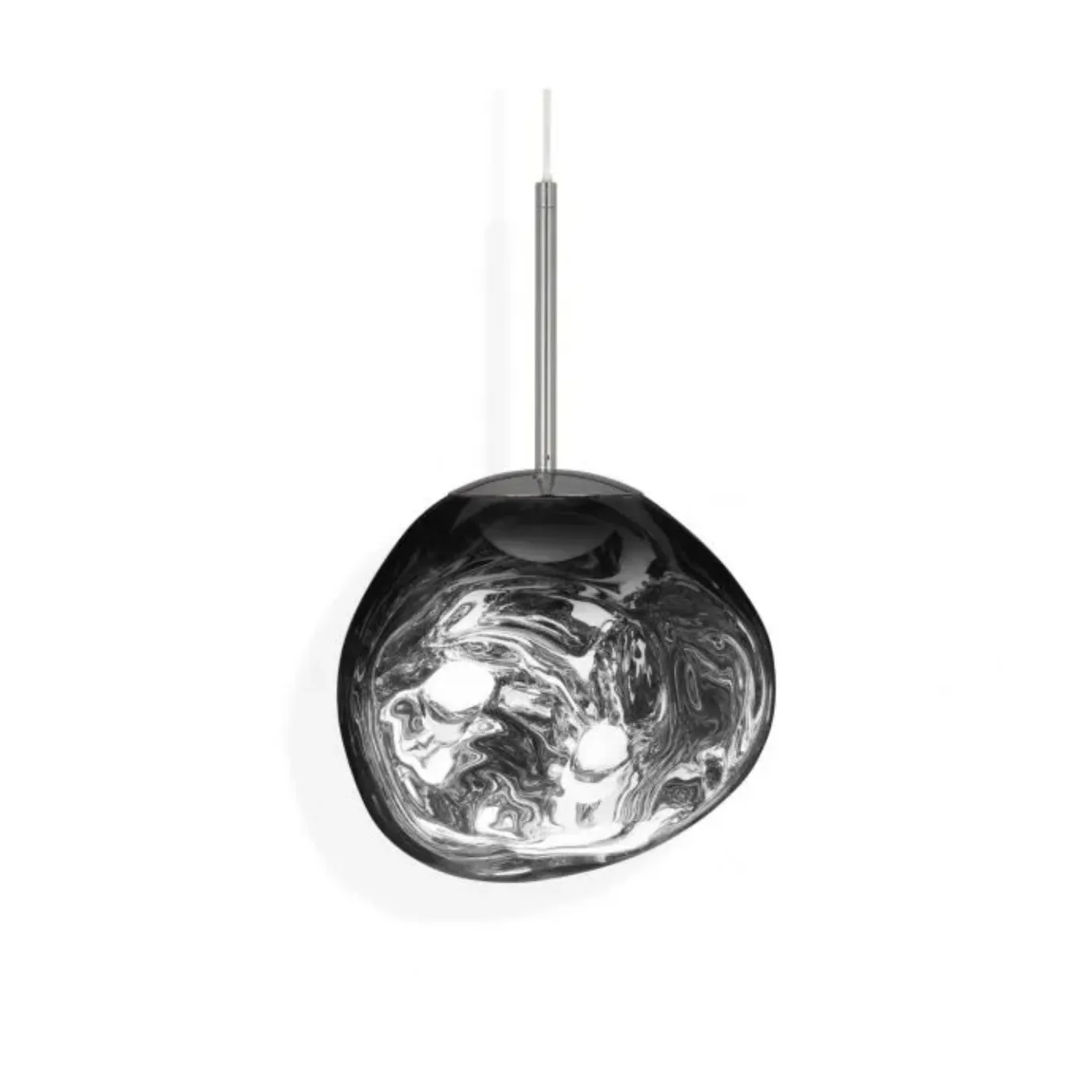 Melt Pendant, Chrome, Mini